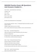 NSG250 Practice Exam UB Questions And Answers Graded A&plus;&period;