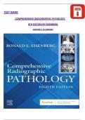 TEST BANK  COMPREHENSIVE RADIOGRAPHIC PATHOLOGY  8TH EDITION BY EISENBERG  CHAPTERS 1 - 12&comma; COMPLETE