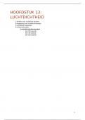 SAMENVATTING BOUW HOOFSTUK 13