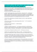 ALPHA KAPPA ALPHA MIP FINAL EXAM PAPER 2025&sol;2026 QUESTIONS WITH SOLUTIONS GRADED A&plus;