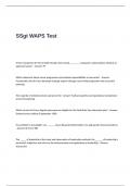 SSgt WAPS Test-7 Questions and Answers &vert;COMPLETE &vert;CORRECT