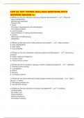 CIPP US TEST PAPERS 2025&sol;2026 QUESTIONS WITH ANSWERS GRADED A&plus;