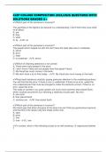 CLEP COLLEGE COMPOSITION 2025&sol;2026 QUESTIONS WITH SOLUTIONS GRADED A&plus;