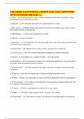 COLUMBIA BARTENDING AGENCY 2025&sol;2026 QUESTIONS WITH ANSWERS GRADED A&plus;