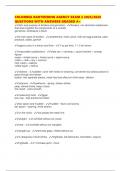 COLUMBIA BARTENDING AGENCY EXAM 2 2025&sol;2026 QUESTIONS WITH ANSWERS GRADED A&plus;