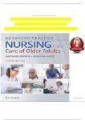 TEST BANK For Advanced Practice Nursing in the Care of Older Adults 3rd Edition Kennedy-Malone&comma; Verified Chapters 1 - 23&comma; Complete Newest Version