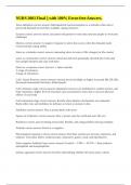 NURS 2003 Final &vert;&vert; with 100&percnt; Error-free Answers&period;