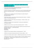 HONDROS 160 EXAM 2 2025&sol;2026 QUESTIONS WITH ANSWERS GRADED A&plus;