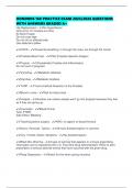 HONDROS 160 PRACTICE EXAM 2025&sol;2026 QUESTIONS WITH ANSWERS GRADED A&plus;