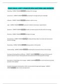 STUDY SKILLS--UNIT 3 EXAM REVIEW QUESTIONS AND ANSWERS