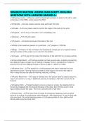 MISSOURI BOATING LICENSE EXAM SCRIPT 2025&sol;2026 QUESTIONS WITH ANSWERS GRADED A&plus;