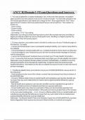 ANCC IQ Domain 1-5 Exam Questions and Answers.