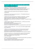 NU 665C REGIS COLLEGE EXAM 2025&sol;2026 QUESTIONS WITH ANSWERS GRADED A&plus;