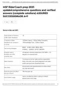 MSF RiderCoach prep 2025 update&vert;comprehensive questions and verified answers &lpar;complete solutions&rpar; ASSURED SUCCESS&vert;GRADE A&plus;&excl;&excl;