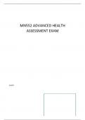 ADVANCED HEALTH ASSESSMENT MIDTERM EXAM QUESTIONS WITH SOLVED ANSWERS 100&percnt; CORRECT