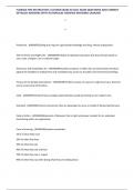 FLORIDA FIRE INSTRUCTOR 2 LICENSE EXAM ACTUAL EXAM 150 QUESTIONS AND CORRECT DETAILED ANSWERS WITH RATIONALES &lpar;VERIFIED ANSWERS&rpar; &vert;AGRADE