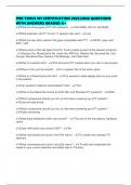 PRO TOOLS 101 CERTIFICATION 2025&sol;2026 QUESTIONS WITH ANSWERS GRADED A&plus;