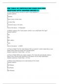 PRO TOOLS 101 CERTIFICATION EXAM 2025&sol;2026 QUESTIONS WITH ANSWERS GRADED A&plus;