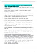 PRO TOOLS 101 PRACTICE EXAM 2025&sol;2026 QUESTIONS WITH ANSWERS GRADED A&plus;