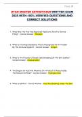 UTAH MASTER ESTHETICIAN WRITTEN EXAM  2025 WITH 100&percnt; VERIFIED QUESTIONS AND  CORRECT SOLUTIONS