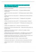 PRO TOOLS 101 STUDY GUIDE 2025&sol;2026 QUESTIONS WITH ANSWERS GRADED A&plus;