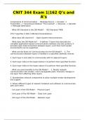 CNIT 344 Exam 1&vert;162 Q&rsquo;s and A&rsquo;s