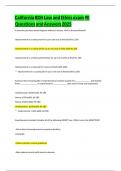 California RDH Law and Ethics exam 90 Questions and Answers 2025&period;