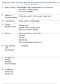 &lpar;IDM 1010&rpar; Intro To Career Mindset And Career Planning Questions And Correct Answers