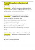 WOBC-B Exam Review Questions And Answers&period;docx