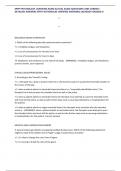 EPPP PSYCHOLOGY LICENSING EXAM ACTUAL EXAM 200 QUESTIONS AND CORRECT DETAILED ANSWERS WITH RATIONALES &lpar;VERIFIED ANSWERS&rpar; &vert;ALREADY GRADED A