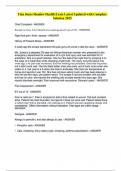 Tina Jones Shadow Health Exam Latest Updated with Complete Solution 2025