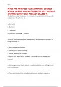 PHTLS PRE AND POST TEST EXAM WITH CORRECT ACTUAL QUESTIONS AND CORRECTLY WELL DEFINED ANSWERS LATEST 2025 ALREADY GRADED A&plus;