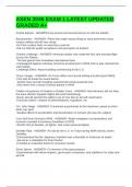 ASEN 3046 EXAM 1 LATEST UPDATED GRADED A&plus;