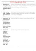 NM704&lowbar;Exam 1&lowbar;Study Guide &vert; Verified Questions and Answers &vert; A&plus; Guaranteed