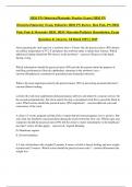 HESI PN Obstetrics&sol;Maternity Practice Exam &vert; HESI PN Obstetrics&sol;Maternity Exam&comma; Pediatrics HESI PN Review&comma; Hesi Peds&comma; PN HESI Peds&comma; Peds & Maternity HESI&comma; HESI Maternity&sol;Pediatric Remediation&comma; Exam Questions & Answers&comma; All Rated 100&percnt;&vert; 2025