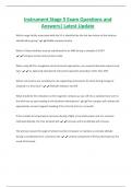 Instrument Stage 5 Exam Questions and  Answers&vert; Latest Update 