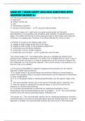 SAEM SET 1 EXAM SCRIPT 2025&sol;2026 QUESTIONS WITH ANSWERS GRADED A&plus;
