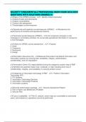 SECURITY FUNDAMENTALS PROFESSIONAL MAIN EXAM 2025&sol;2026 QUESTIONS WITH SOLUTIONS GRADED A&plus;