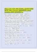 SKILLCAT EPA 608 EXAM 2 QUESTIONS WITH 100- Correct ANSWERS Latest Updates 2025 GRADED