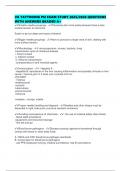 VA TATTOOING PSI EXAM STUDY 2025&sol;2026 QUESTIONS WITH ANSWERS GRADED A&plus;