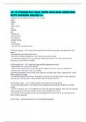 VA TATTOOING PSI FINAL PAPER 2025&sol;2026 QUESTIONS WITH ANSWERS GRADED A&plus;