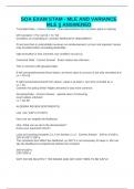 SOA EXAM STAM - MLE AND VARIANCE MLE &vert;&vert; ANSWERED