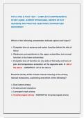 PHTLS PRE & POST TEST &sol;  COMPLETE COMPREHENSIVE  STUDY GUIDE &ndash;EXPERT STRATEGIES&comma; REVIEW OF KEY  QUIZZESS AND PRACTICE QUESTIONS &sol;GUARANTEED  SUCCCESS&excl;&excl; 
