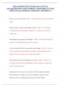 SIDA BADGE SFO EXAM 2025&vert;ACTUAL 500&plus;QUESTIONS AND CORRECT ANSWERS&vert;LATEST UPDATE 2025 SPRING&vert;ALREADY GRADED A&plus; 
