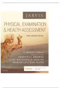 TEST BANK FOR Physical Examination and Health Assessment&colon; Canadian Edition 3rd Edition by Carolyn Jarvis ISBN&colon; 978-1771721547 COMPLETE GUIDE ALL CHAPTERS 1 -31 100 &percnt; VERIFIED A&plus; GRADE ASSURED&excl;&excl;&excl; LATEST UPDATE &excl;&excl;&excl; GUARANTEED SUCCESS&excl;&excl;&excl;&excl;