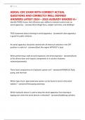 AERIAL CDC EXAM WITH CORRECT ACTUAL QUESTIONS AND CORRECTLY WELL DEFINED ANSWERS LATEST 2024 &ndash; 2025 ALREADY GRADED A&plus;