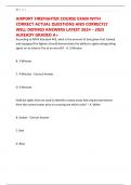 AIRPORT FIREFIGHTER COURSE EXAM WITH CORRECT ACTUAL QUESTIONS AND CORRECTLY WELL DEFINED ANSWERS LATEST 2024 &ndash; 2025 ALREADY GRADED A&plus;