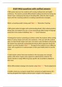 D169 WGU questions with verified answers&period;