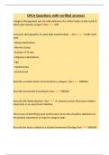 CPCA Questions with verified answers