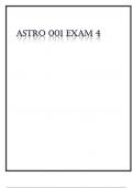 Exam &lpar;elaborations&rpar; Astro 001